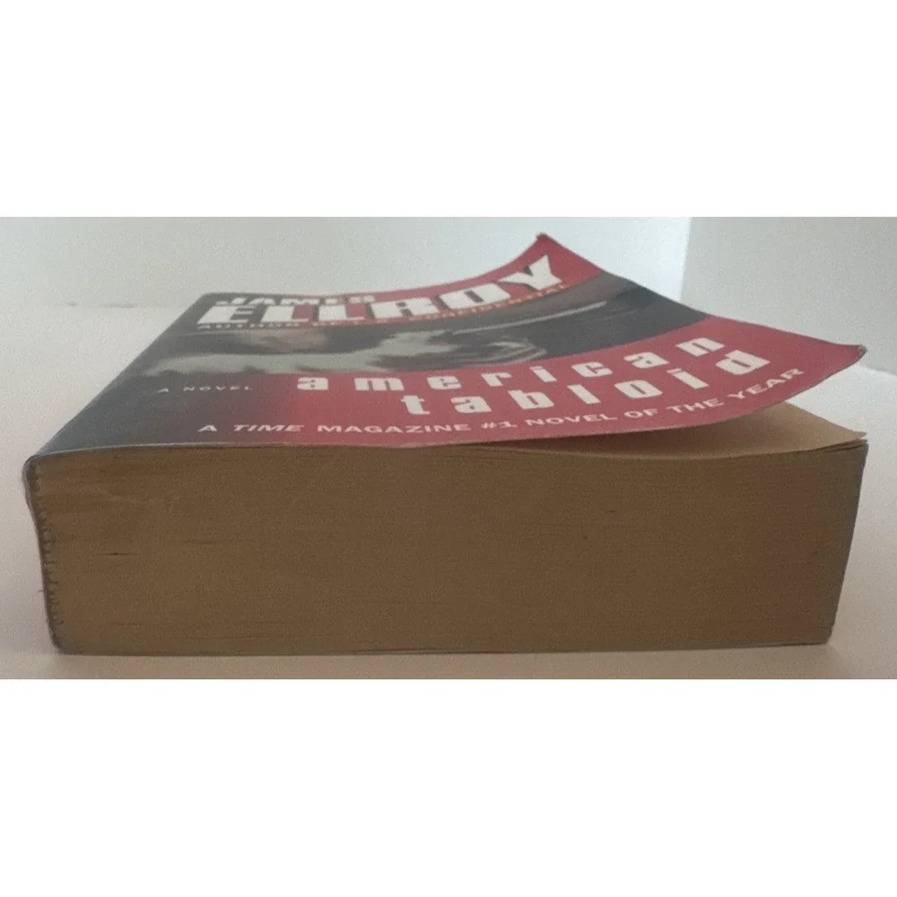 James Ellroy American Tabloid Time Magazine #1Novel Of The Year